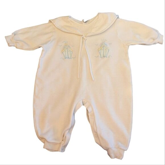 Vintage Lione for Itsy Bitsy infant nautical sailor outfit ⛵🚢 - Picture 1 of 5